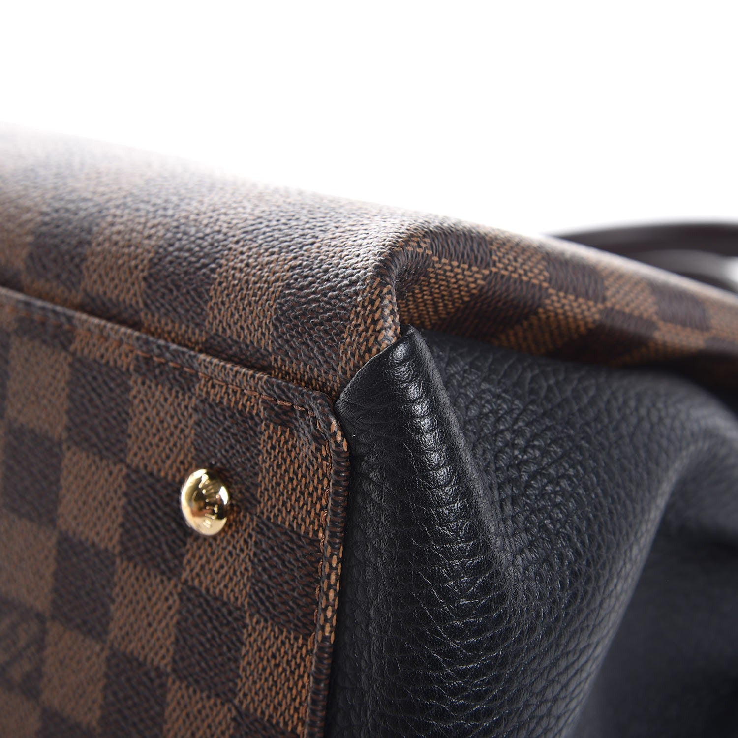 Louis Vuitton Cuir Taurillon Damier Ebene Normandy Black 14 of 14