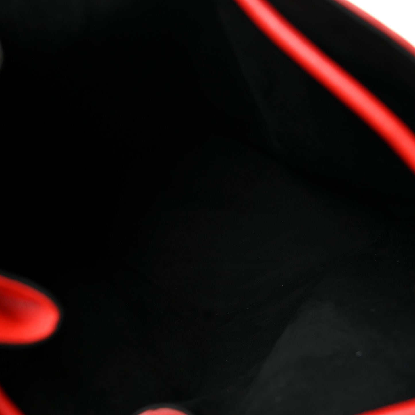 Calfskin The Bucket Bag Red