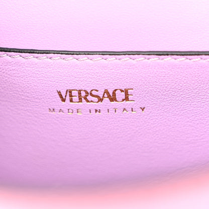 Versace Grained Calfskin Small La Medusa Top Handle Bag Pink 6 of 10