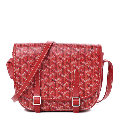 Goyard Goyardine Belvedere PM Messenger Bag Red 1 of 7