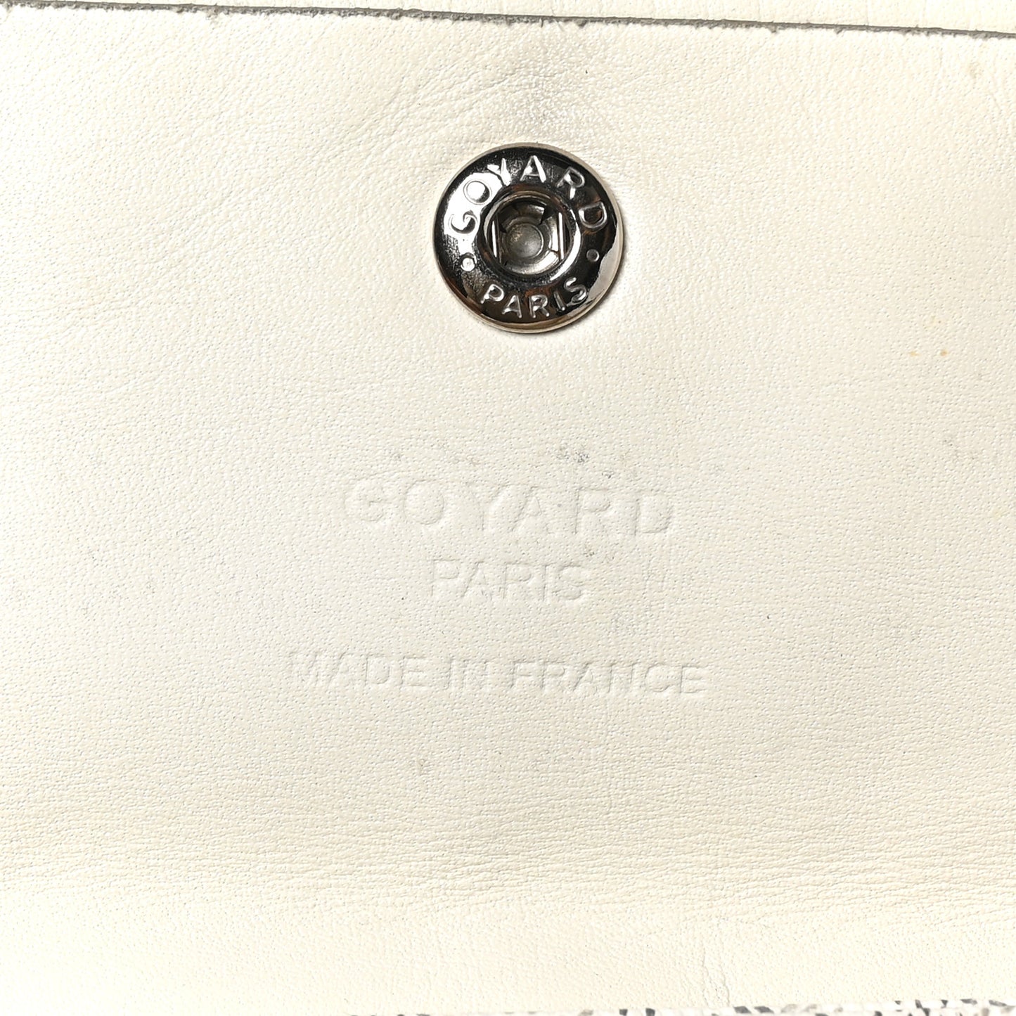 Goyardine Saint Louis PM White
