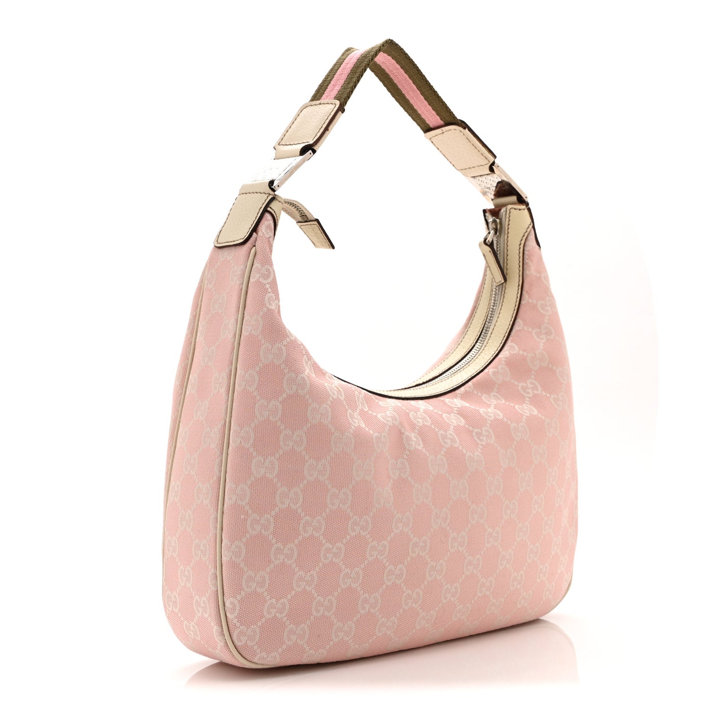 Monogram Medium Pop Hobo Pink