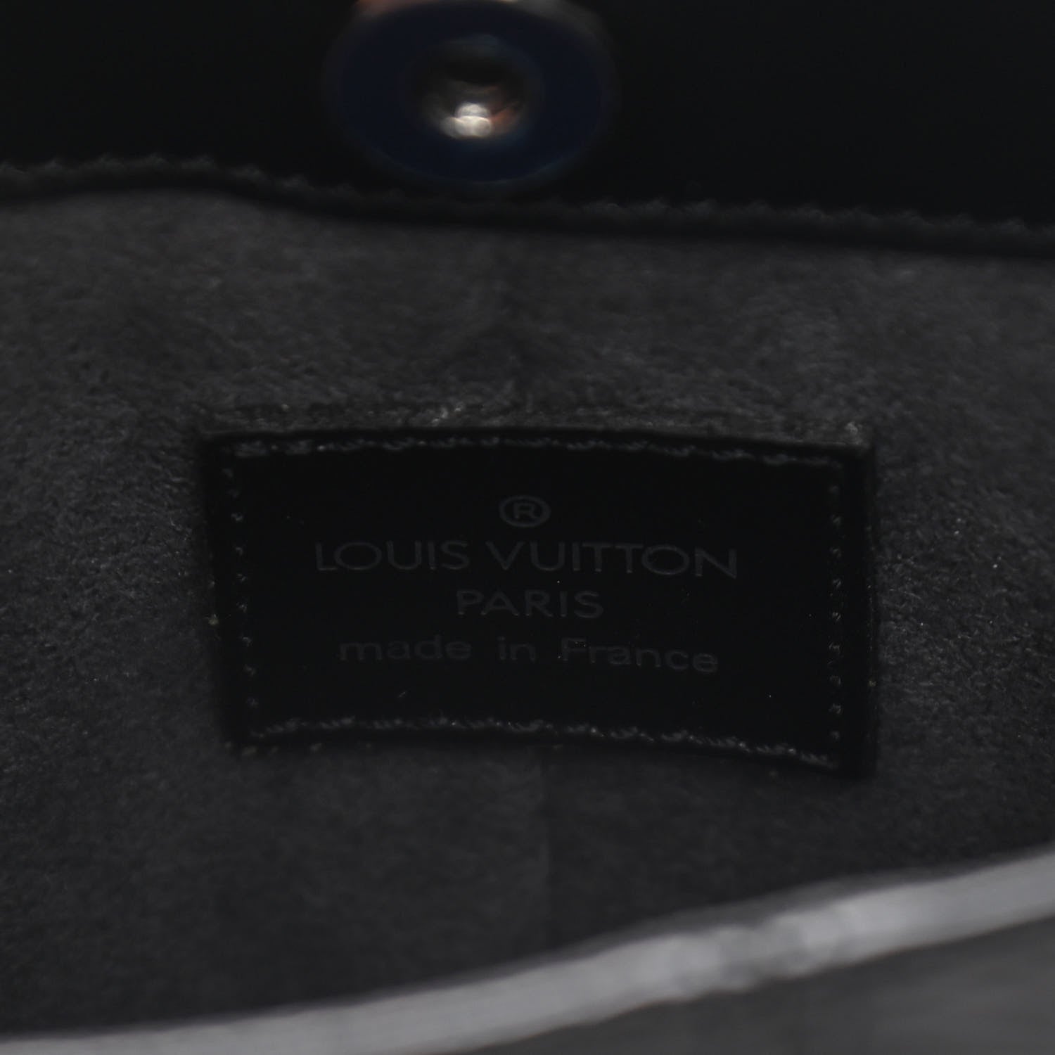 Louis Vuitton Epi Demi Lune Pochette Black 6 of 11
