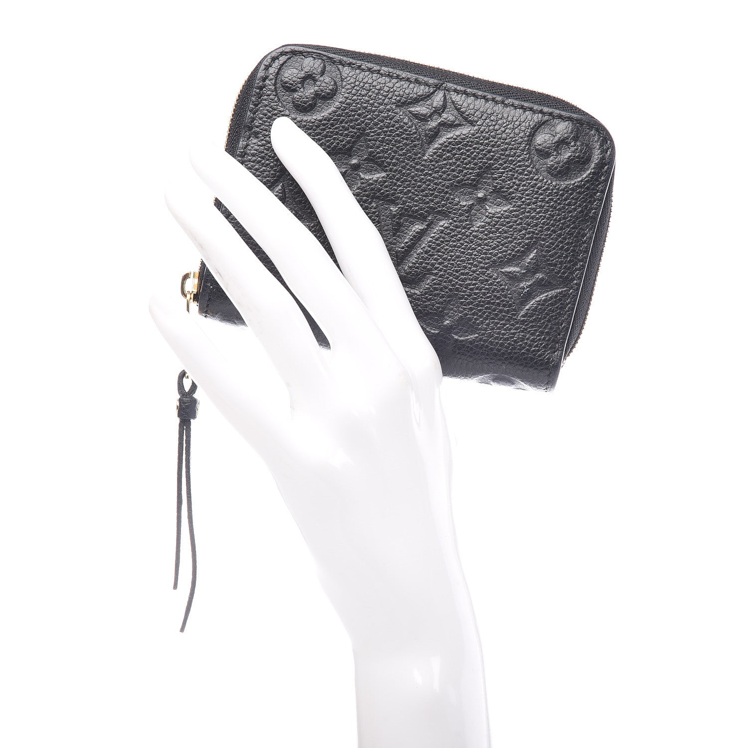 Louis Vuitton Empreinte Zippy Coin Purse Black 2 of 11