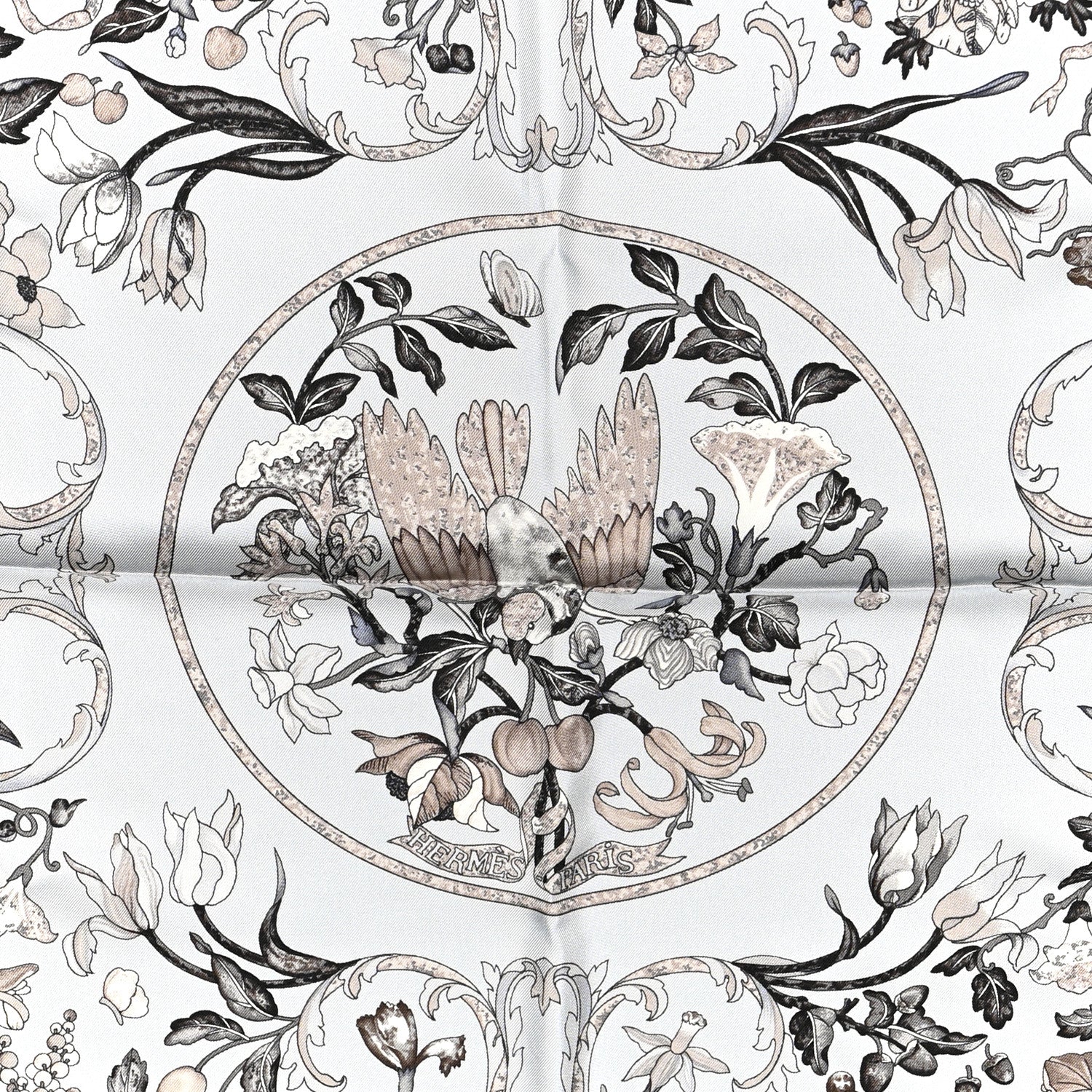 Hermes Silk Pierres d'Orient et d'Occident Scarf 90 3 of 6