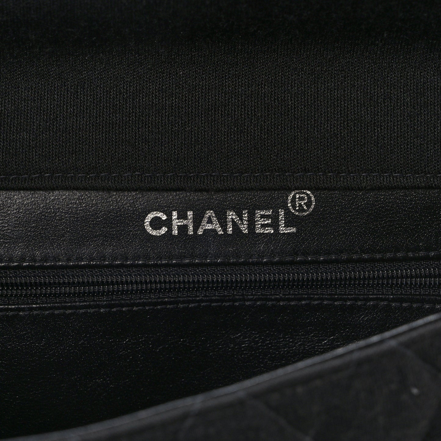 Jersey Double Sided Jumbo Flap Black