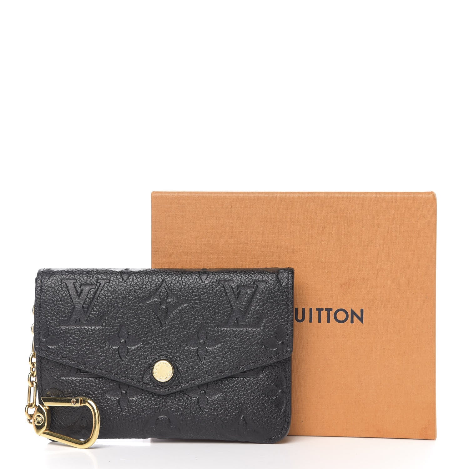 Louis Vuitton Empreinte Key Pouch Black 7 of 7