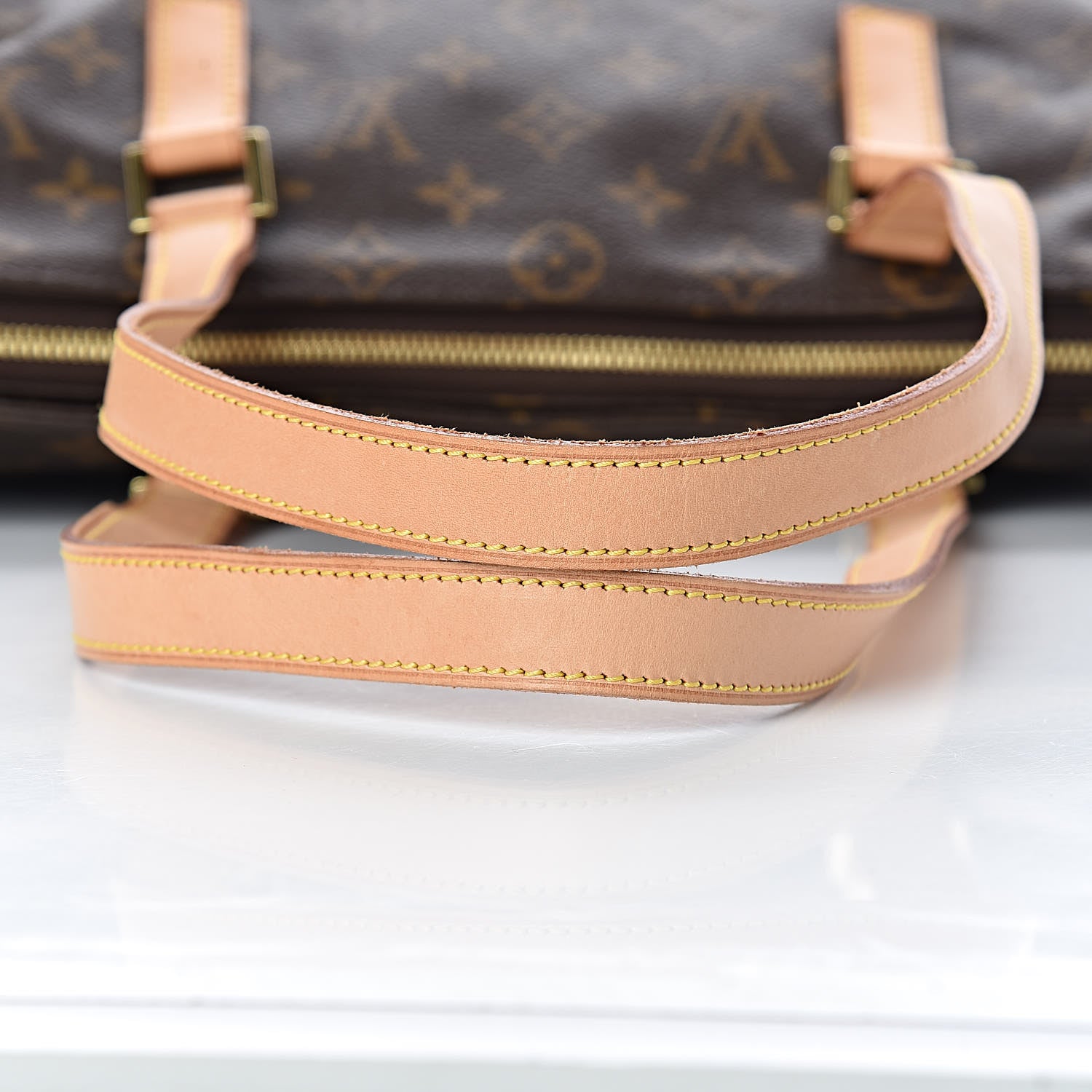 Louis Vuitton Monogram Cabas Mezzo 10 of 14