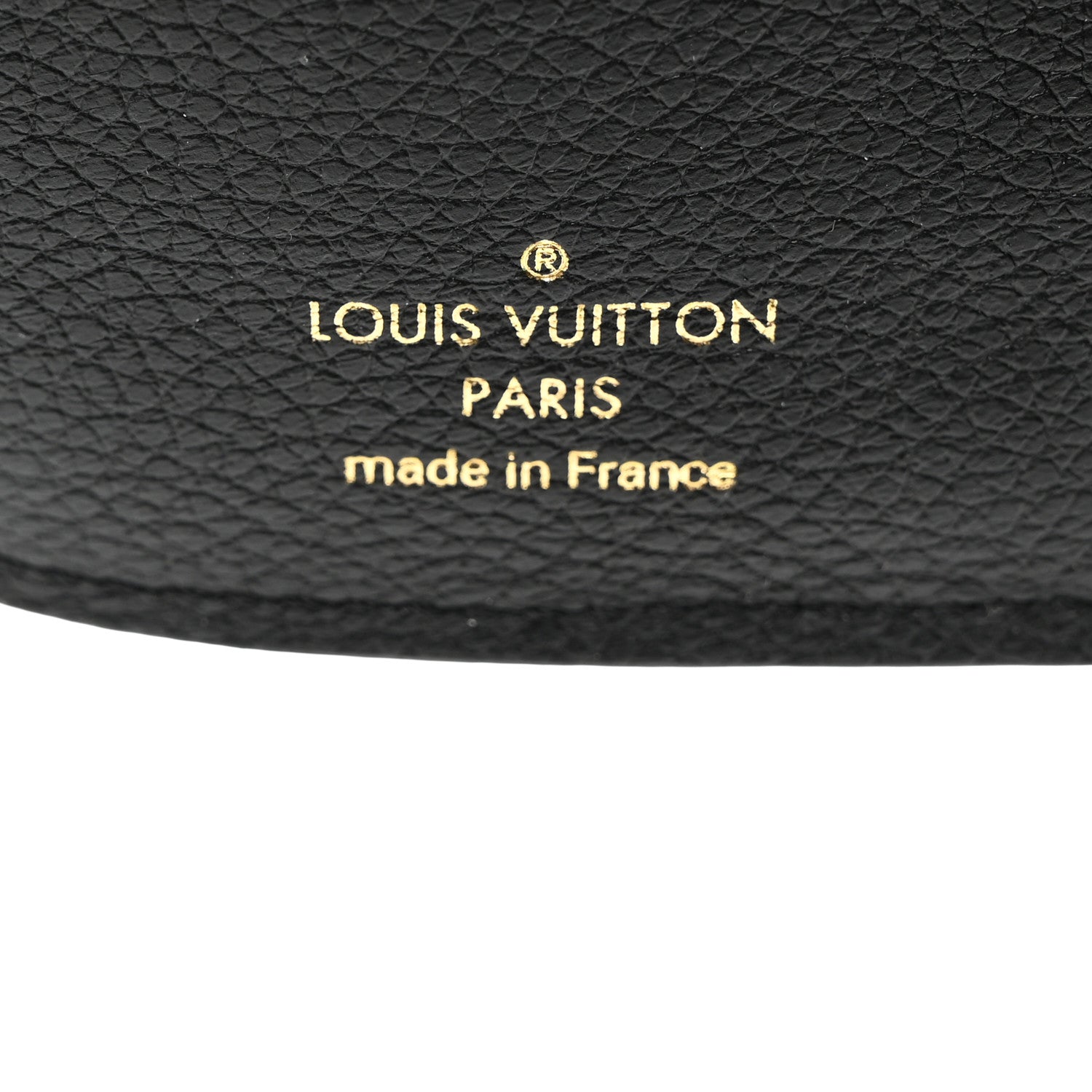 Louis Vuitton LOUIS VUITTON Empreinte Monogram Giant Victorine Wallet Black Beige 6 of 6