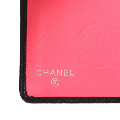 Chanel Calfskin Cambon Zipped Pocket Wallet Black 6 of 10