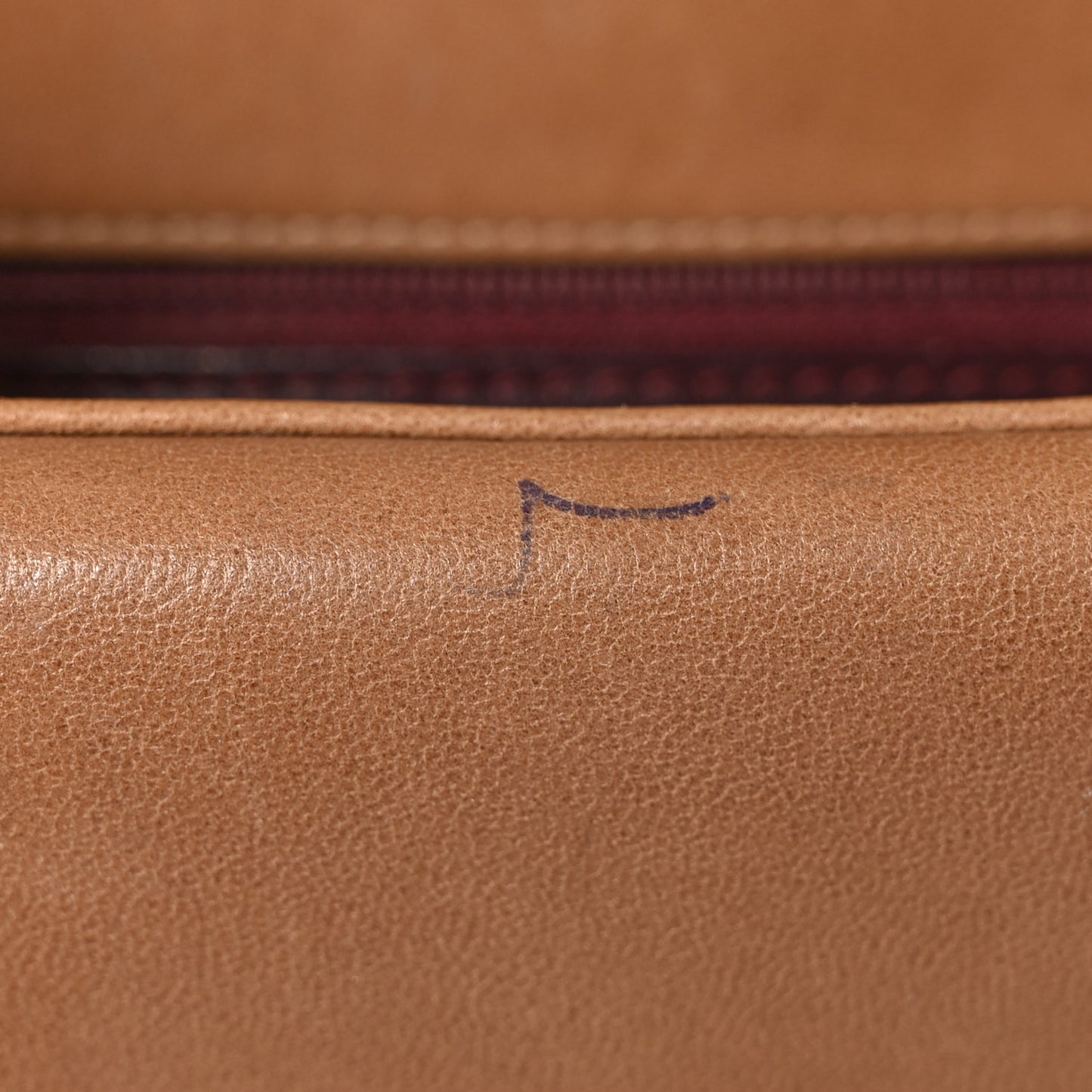 Lambskin Quilted Medium Single Flap Beige