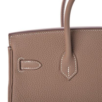 Hermes Togo Birkin 25 Etoupe 16 of 31