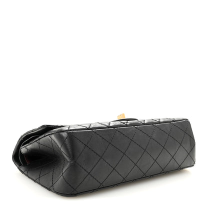 Chanel Aged Calfskin Quilted 2.55 Reissue 225 Flap Black 4 of 10