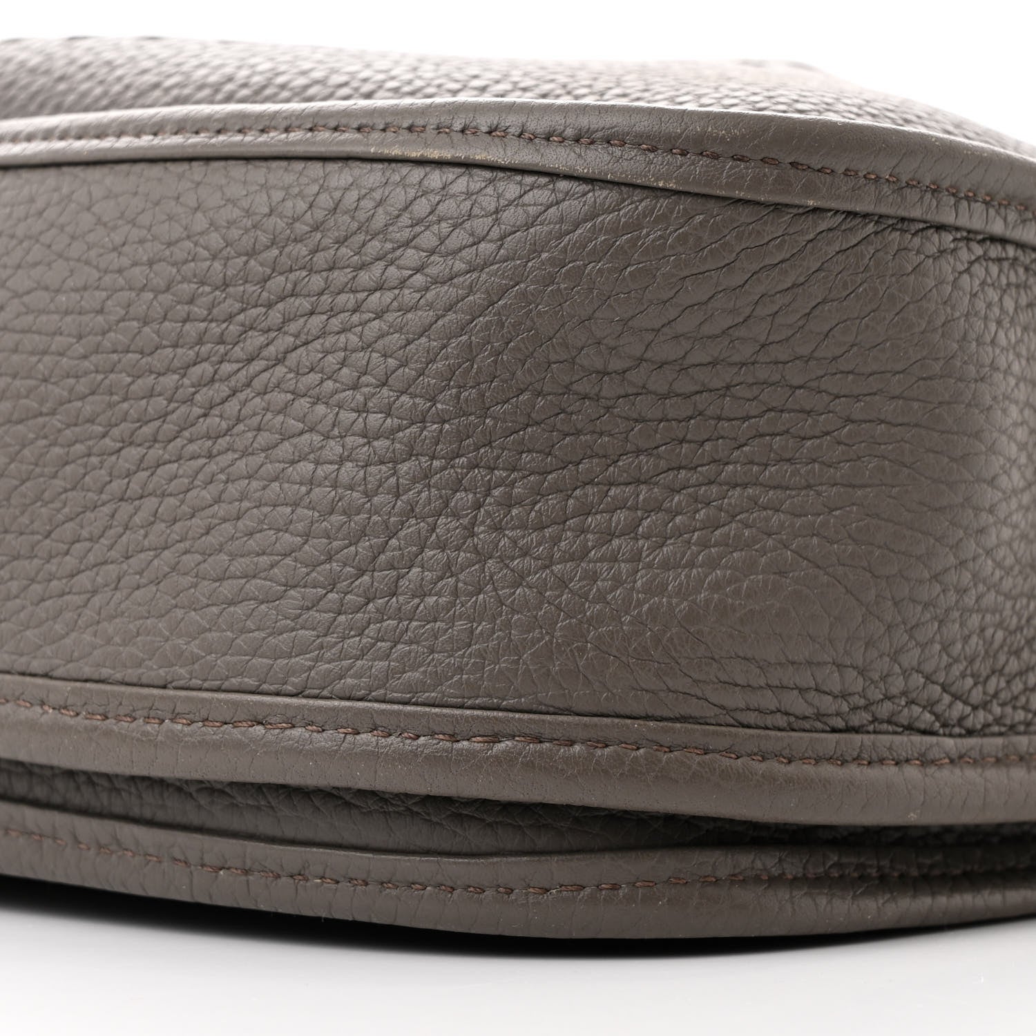Hermes Taurillon Clemence EVELYNE III PM Etain 10 of 11