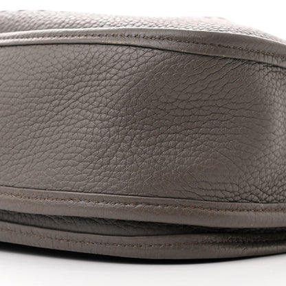 Hermes Taurillon Clemence EVELYNE III PM Etain 10 of 11