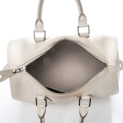 Louis Vuitton Epi Speedy 25 Ivory 5 of 13