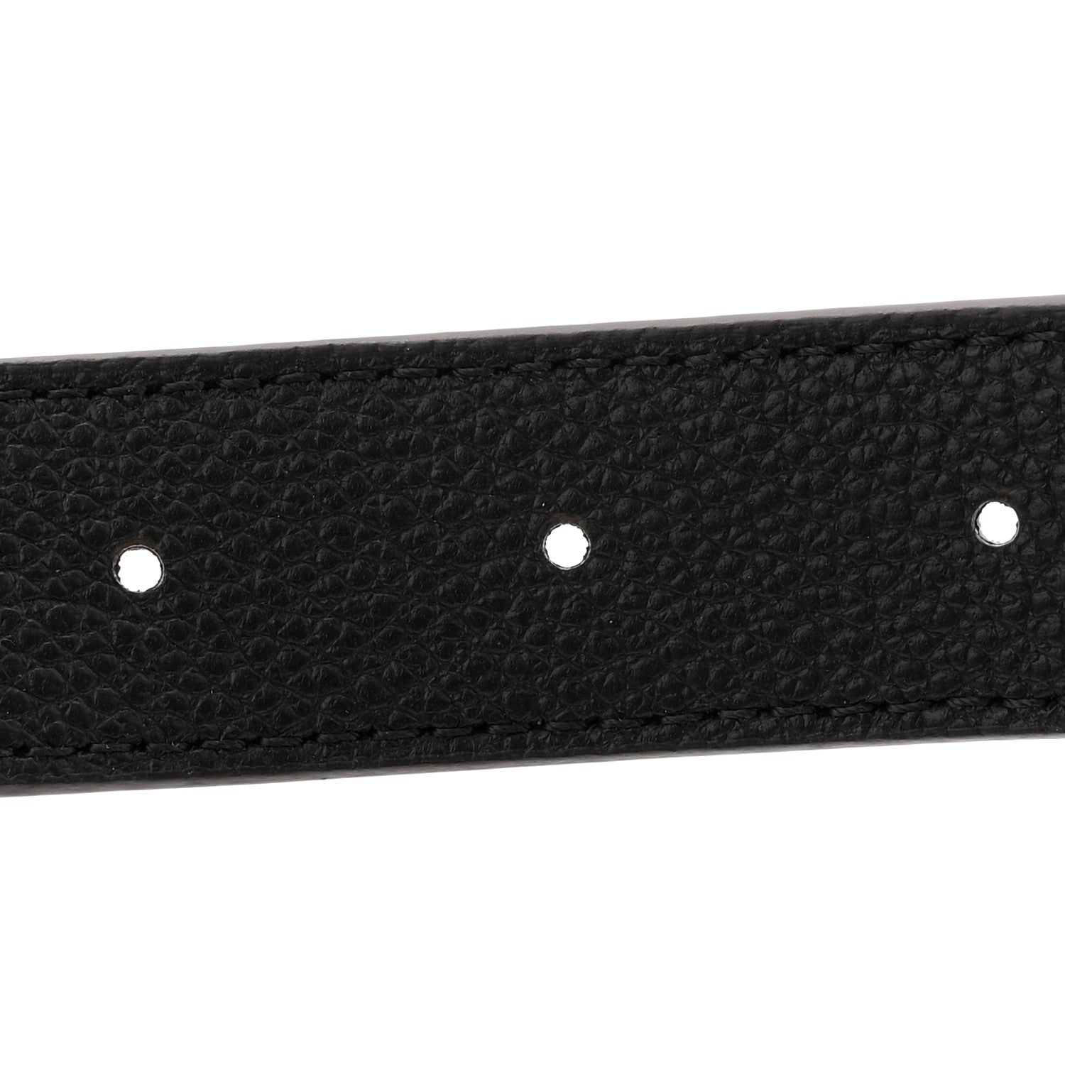 Louis Vuitton Calfskin Monogram 25mm LV Iconic Reversible Belt 95 38 Black 6 of 8