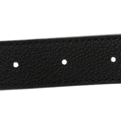Louis Vuitton Calfskin Monogram 25mm LV Iconic Reversible Belt 95 38 Black 6 of 8