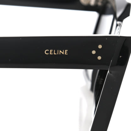 Celine Acetate Square Sunglasses CL401301 Black 5 of 8