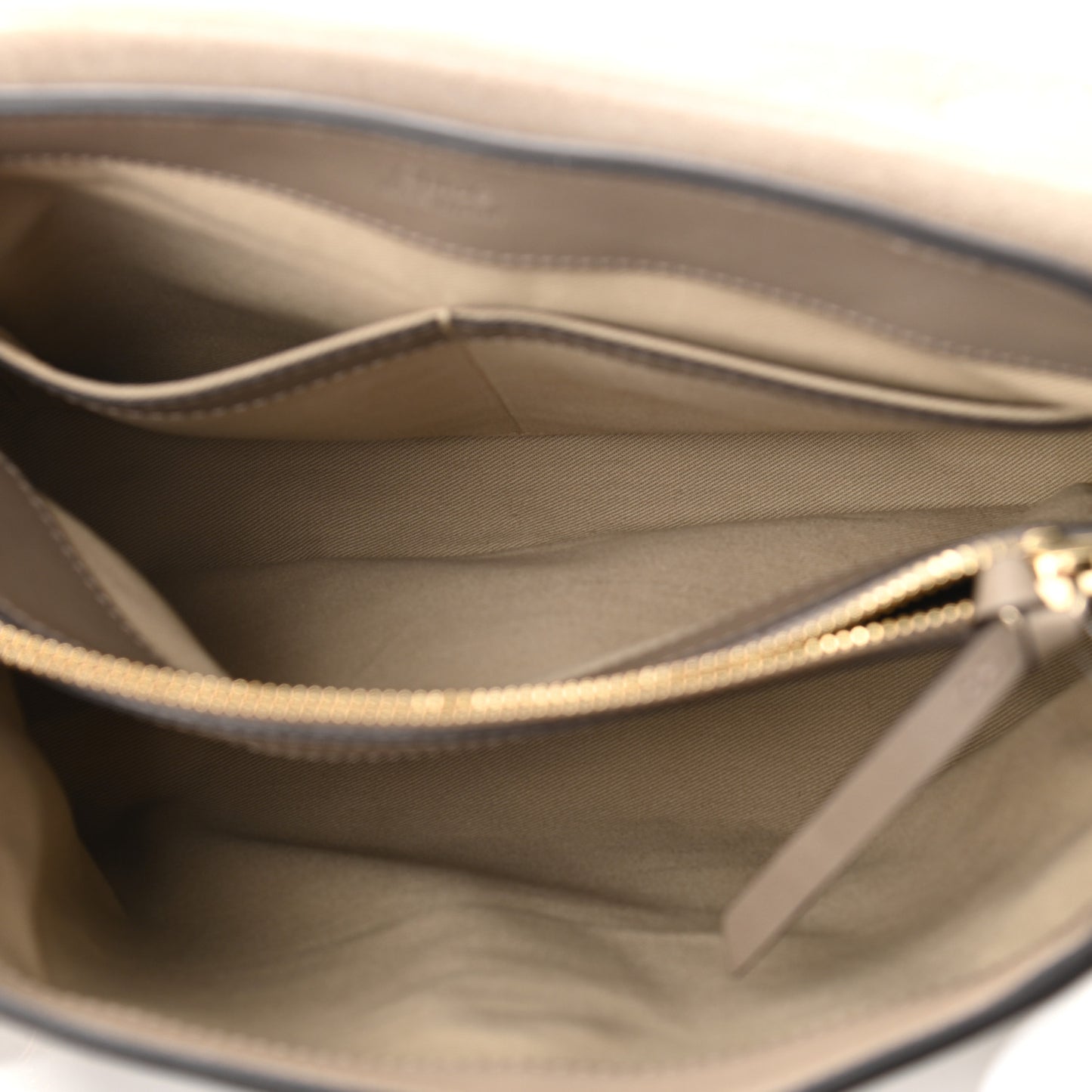 Calfskin Medium Faye Day Shoulder Bag Motty Grey