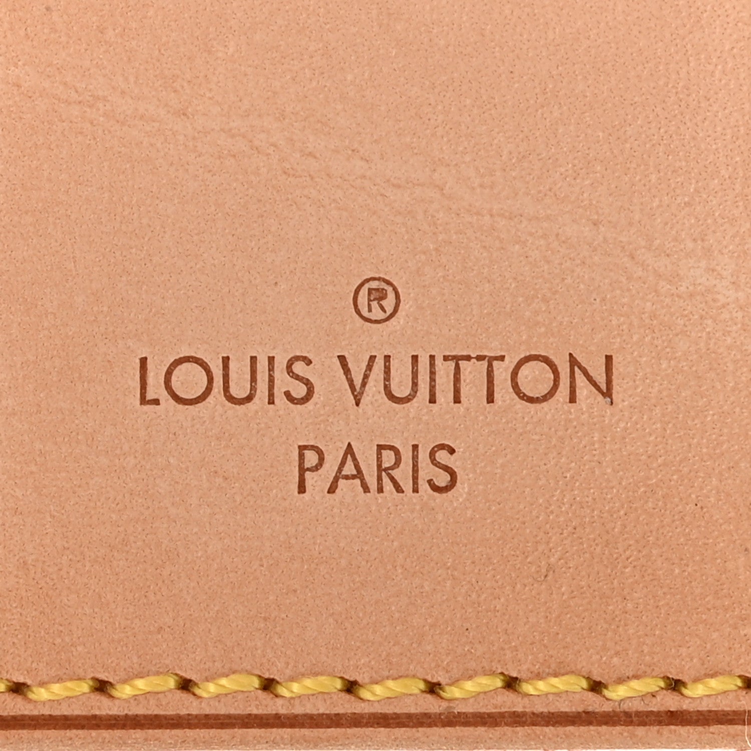 Louis Vuitton Vachetta Luggage Tag 3 of 4
