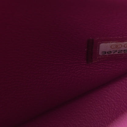 Chanel Lambskin Quilted Small Double Flap Purple 9 of 11