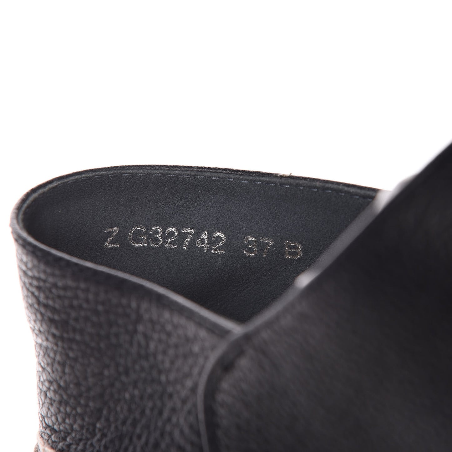 Grained Calfskin CC Espadrilles 37 Navy Black