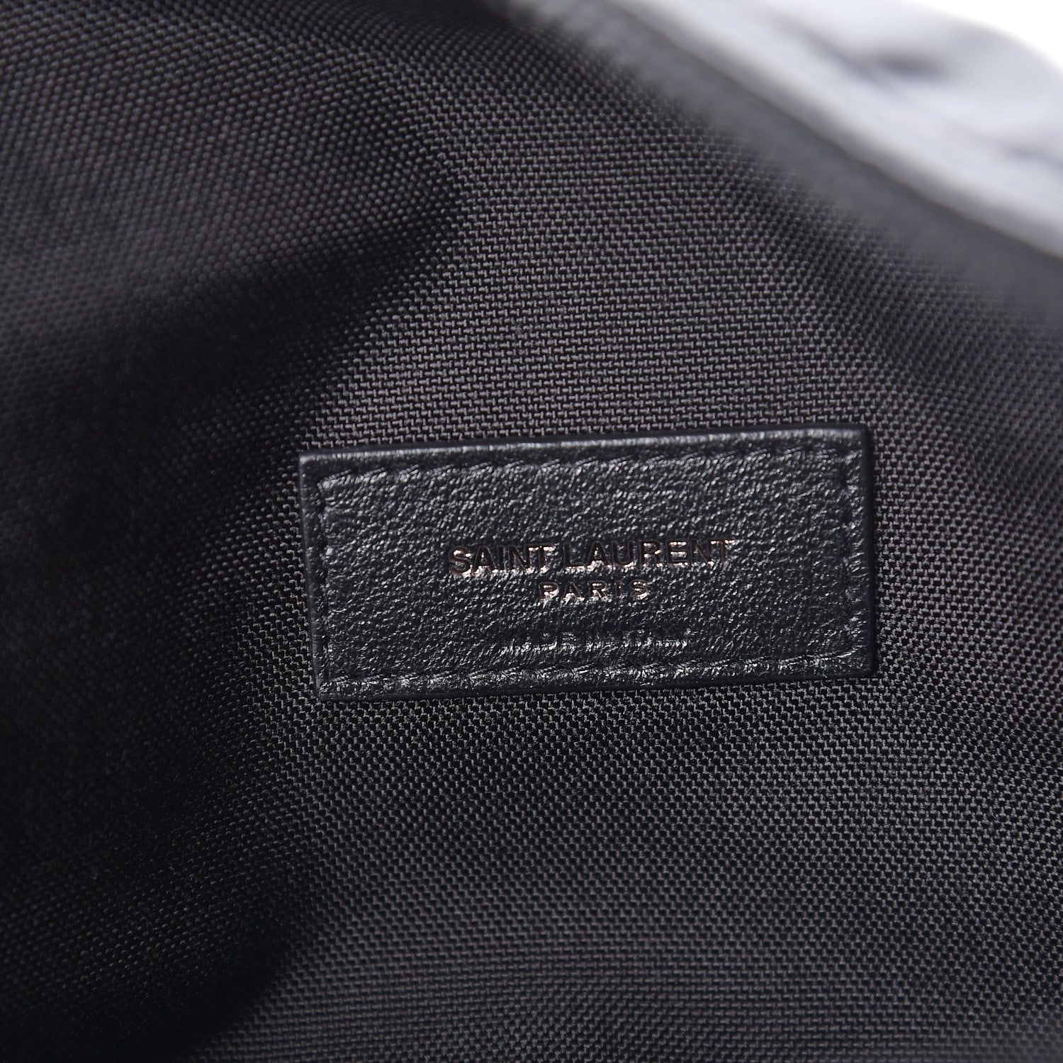 Saint Laurent Nylon Logo Nuxx Body Belt Bag Black 6 of 9