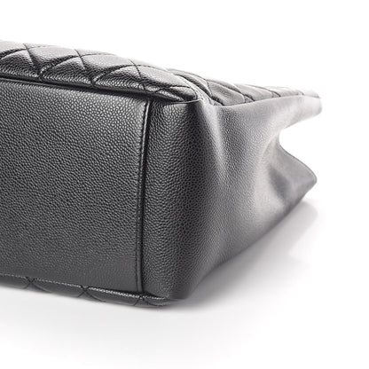 Chanel Caviar Quilted Grand Shopping Tote GST Black 10 of 10