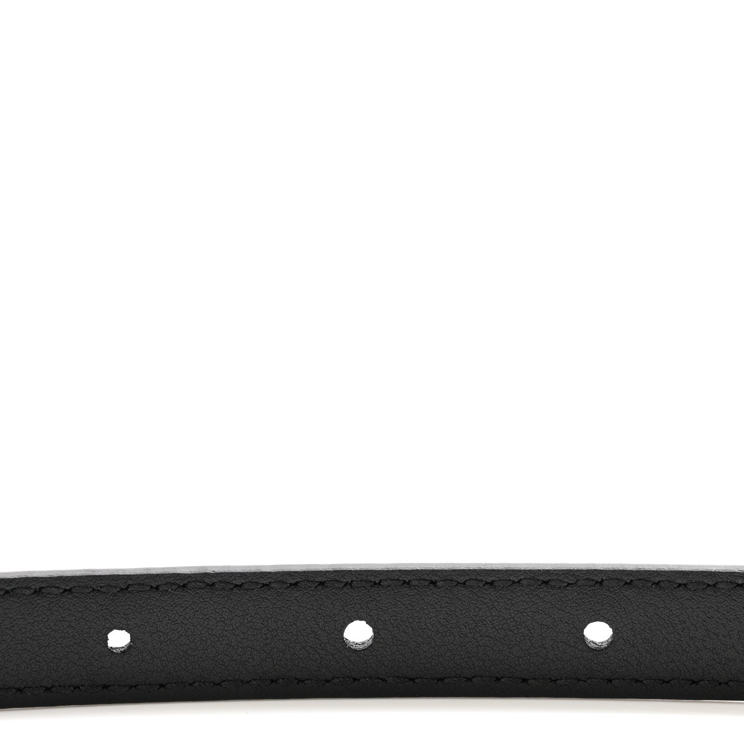 Gucci Plutone Calfskin Gucci Buckle 20mm Thin Belt 80 32 Black 4 of 5