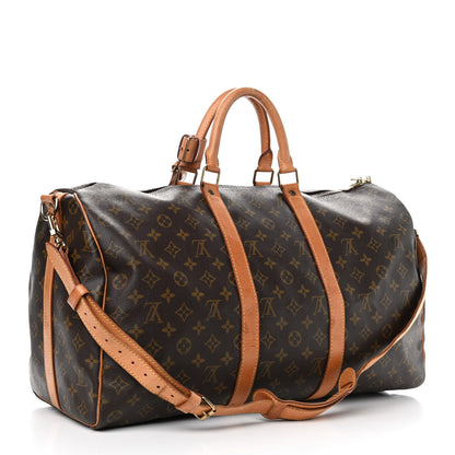 Louis Vuitton Monogram Keepall Bandouliere 50 4 of 27