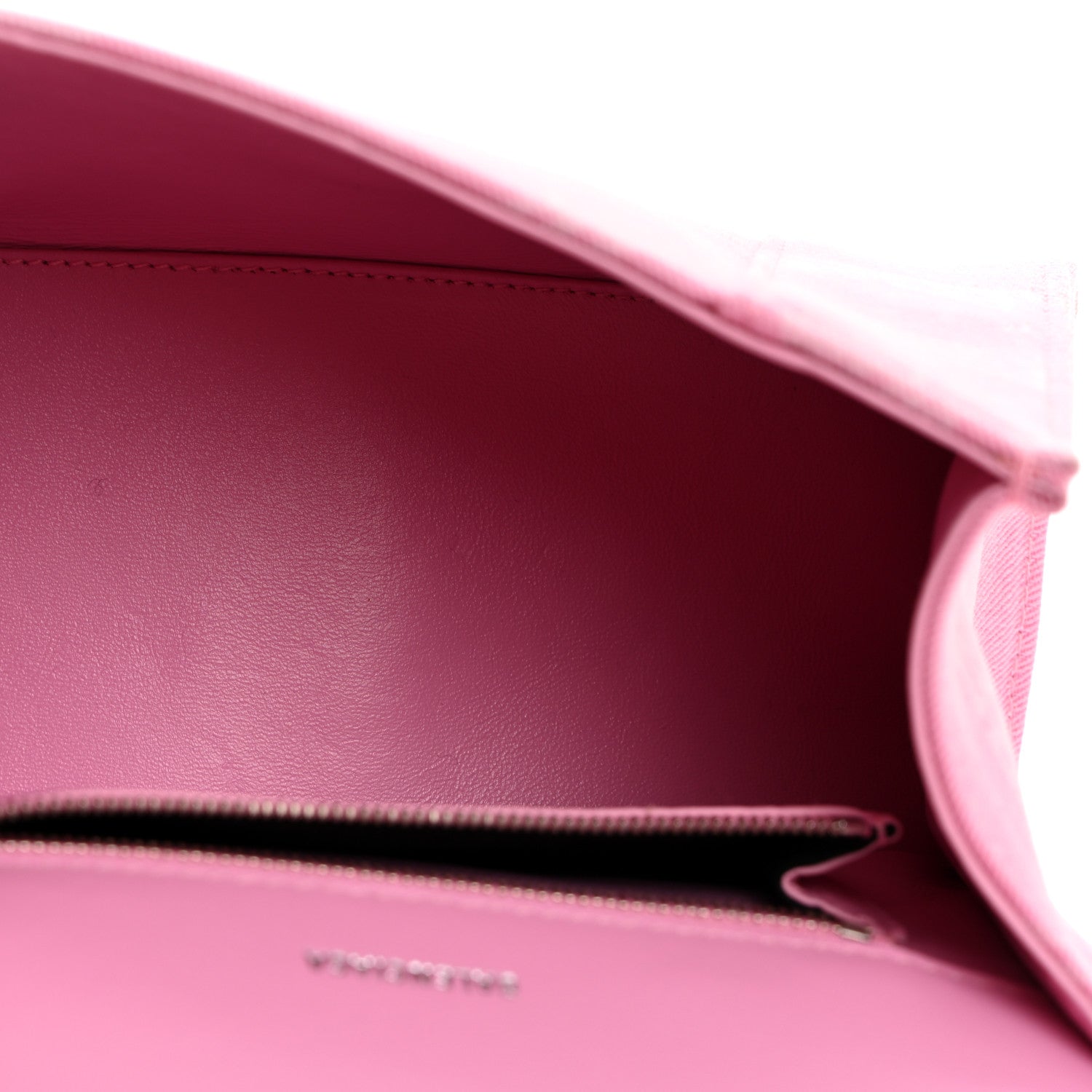Balenciaga Washed Denim BB Monogram Hourglass Top Handle Bag Small Pink 5 of 12