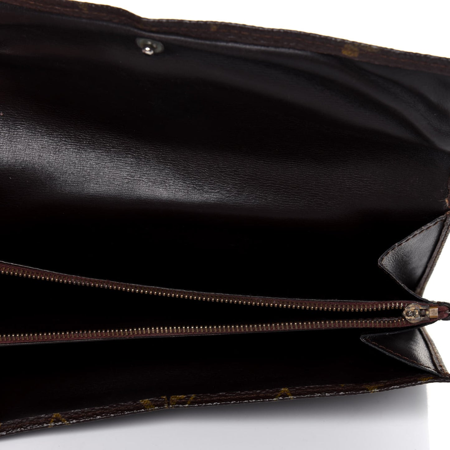 Monogram Flap Wallet