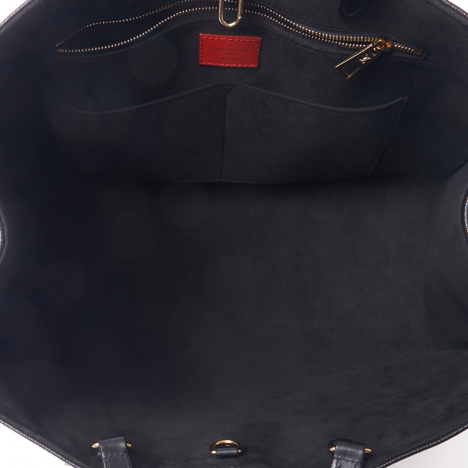 Louis Vuitton Empreinte Monogram Giant Crafty Onthego GM Black Creme 6 of 9