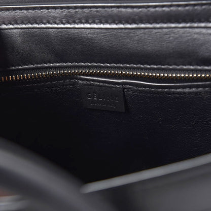 Celine Elephant Calfskin Suede Tri-color Nano Luggage Sand 13 of 14