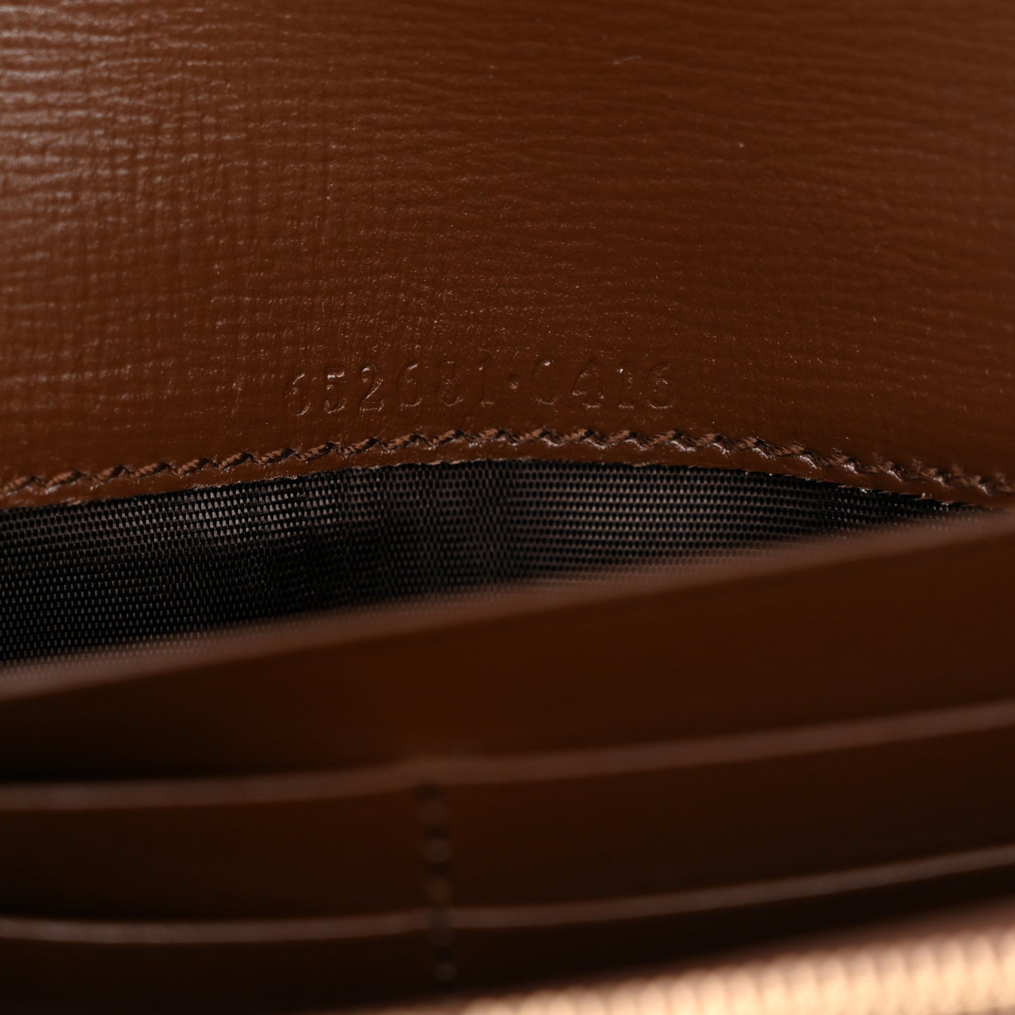 GG Supreme Monogram Azalea Calfskin Web Jackie 1961 Chain Wallet Beige Ebony Brown Sugar