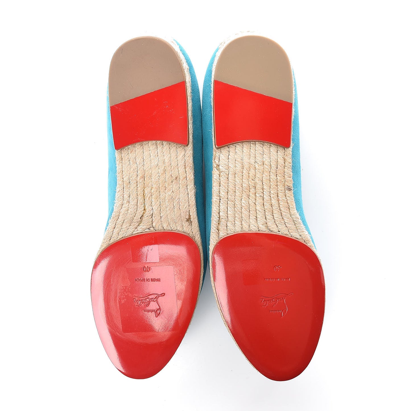 Suede Spanish Cheetah Flat Espadrilles 40 Riviera