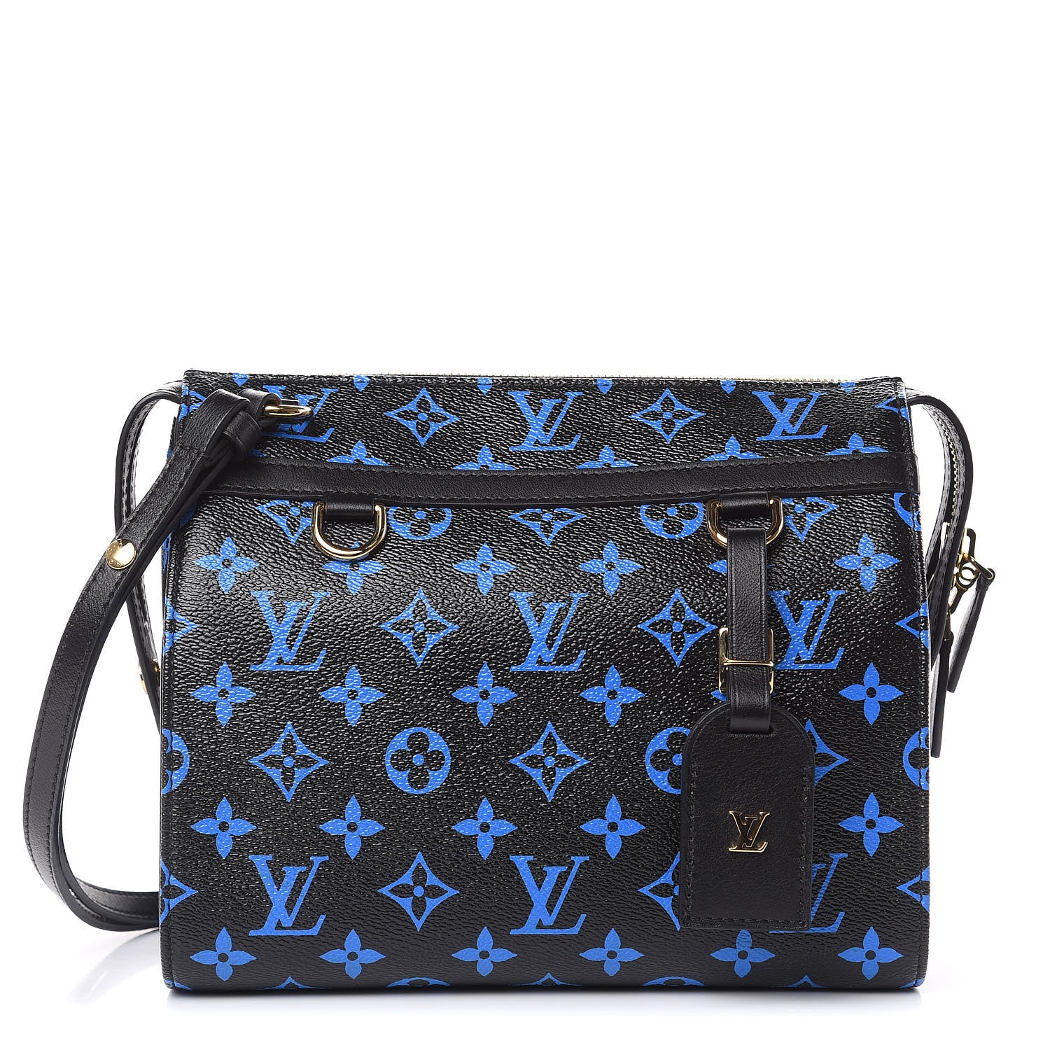 Louis Vuitton Colored Monogram Speedy Amazon PM Blue Black 1 of 8