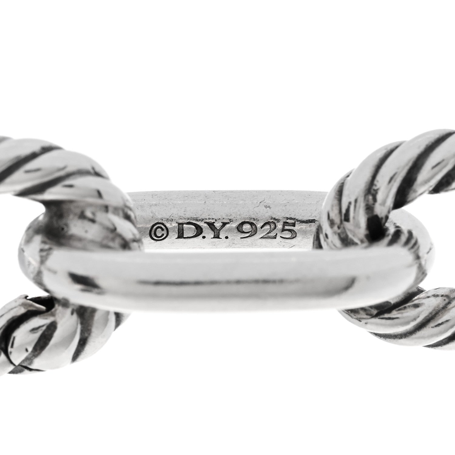 David Yurman Sterling Silver 11mm Madison Chain Necklace 20.5" 4 of 5