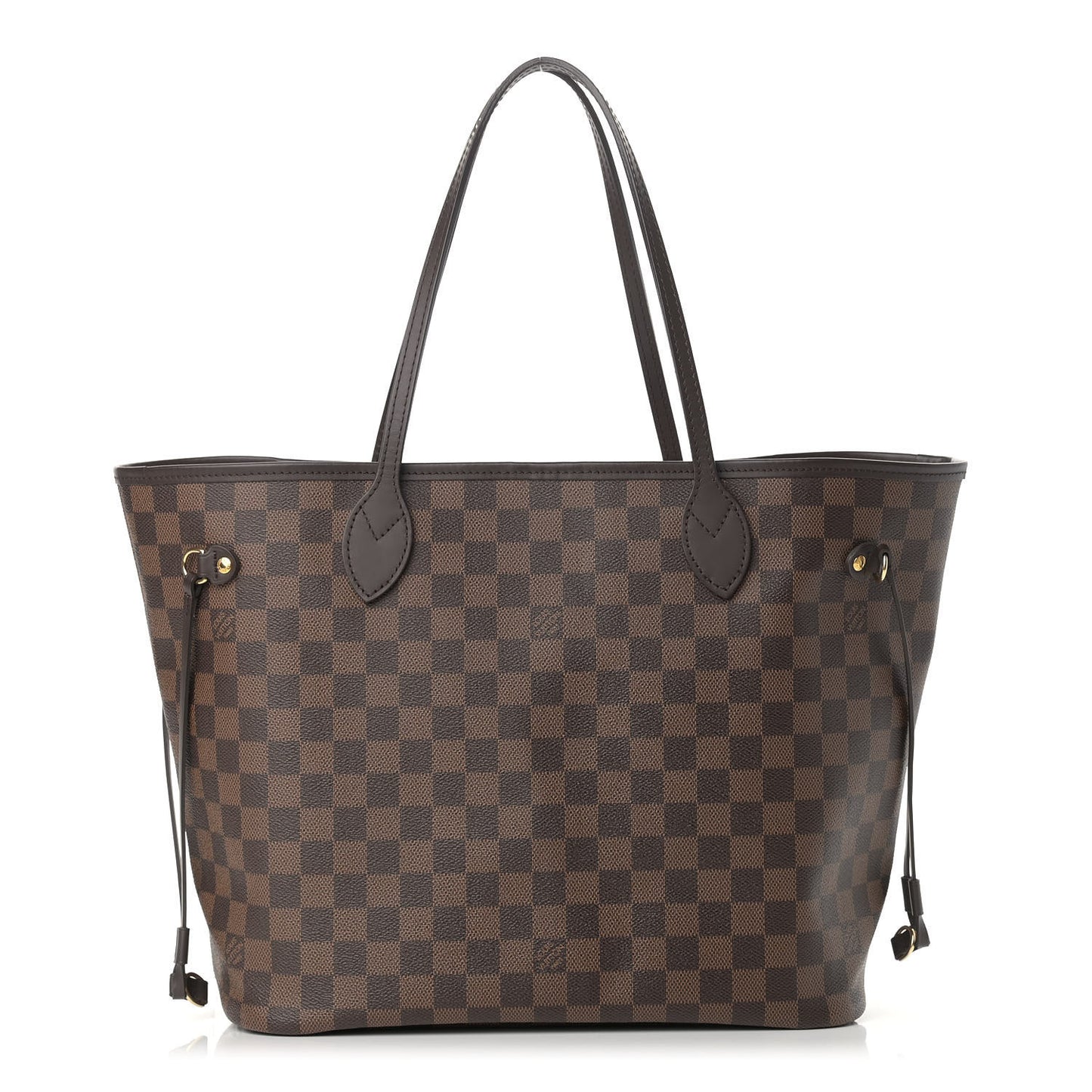 Damier Ebene Neo Neverfull MM Rose Ballerine