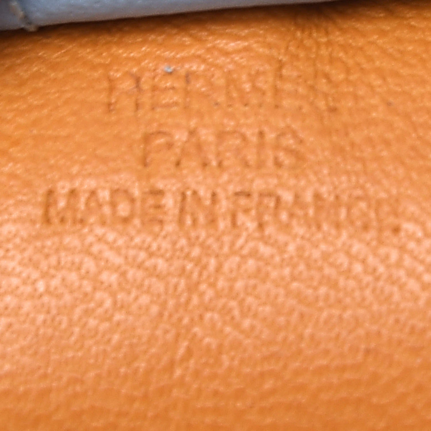Hermes Milo Lambskin Grigri Rodeo Horse Bag Charm PM Naturel Bouton D'Or Celeste Bleu Saphir 3 of 5