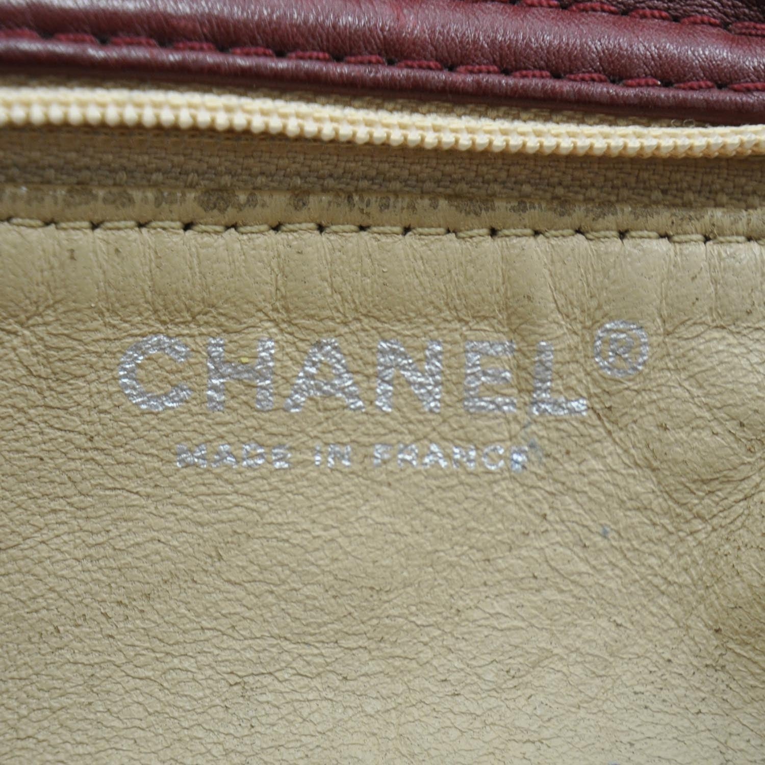 Chanel Luxe Ligne Flap Bag Red 7 of 9