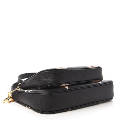 Louis Vuitton Empreinte Monogram Giant Multi Pochette Accessories Black Beige 4 of 10