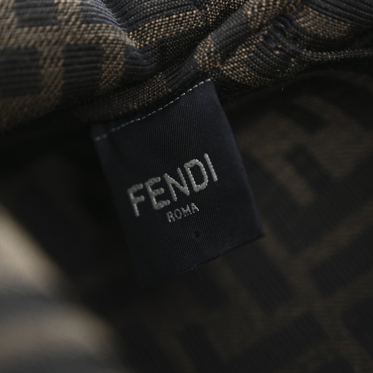Fendi Shearling Shiny Nappa FF Midi Fendi First Real Ebano 6 of 13