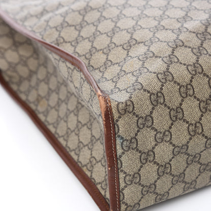 Gucci GG Plus Monogram Large Signature Web Loop Tote Brown 8 of 12