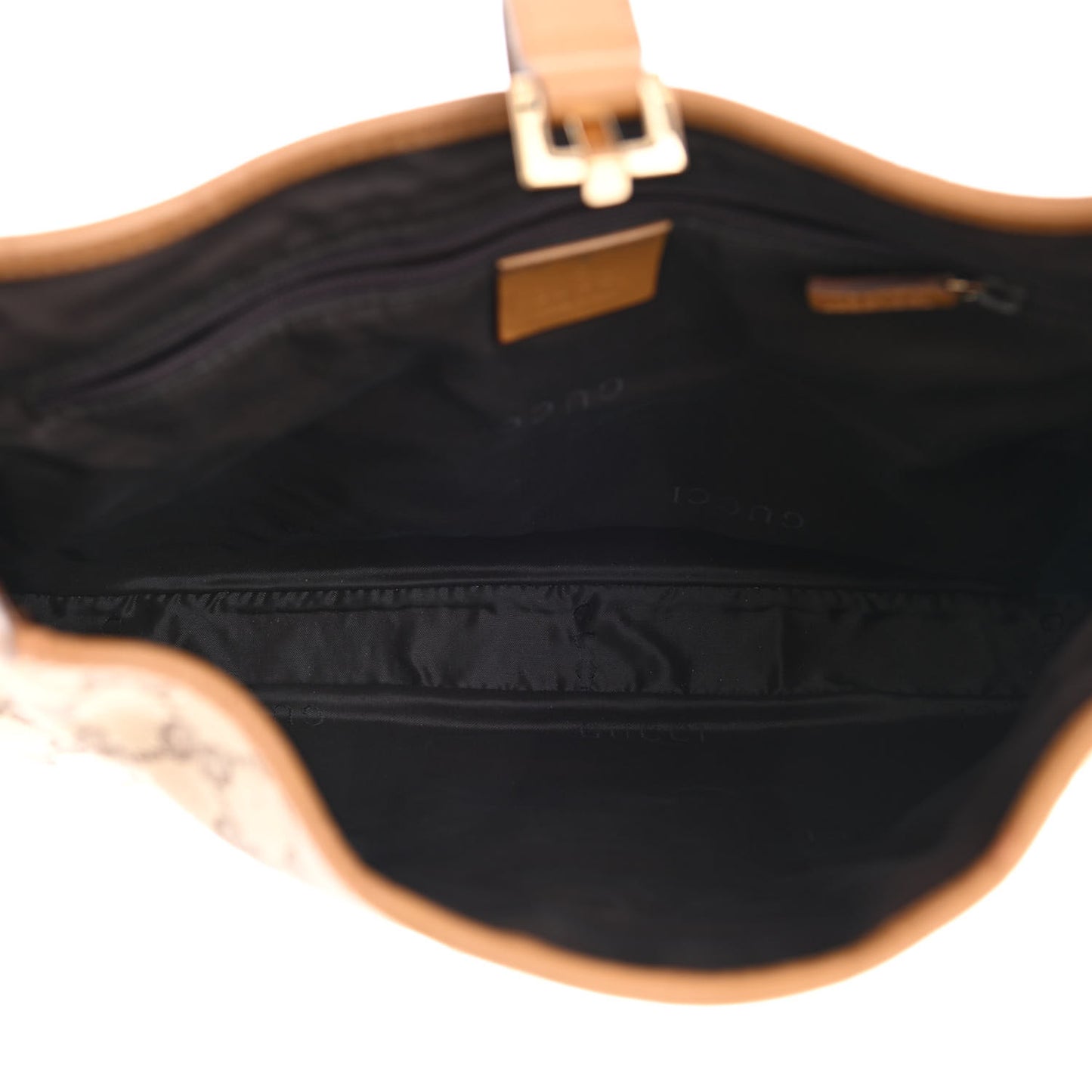 Monogram Web Jackie O Hobo Tan