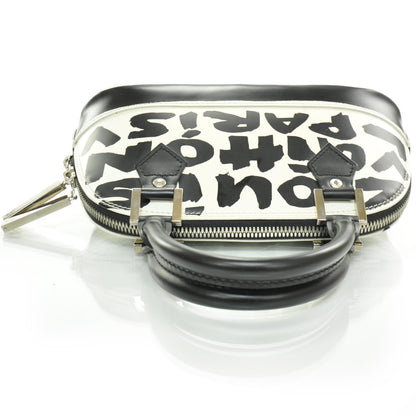 Louis Vuitton Graffiti Alma PM Black 5 of 8