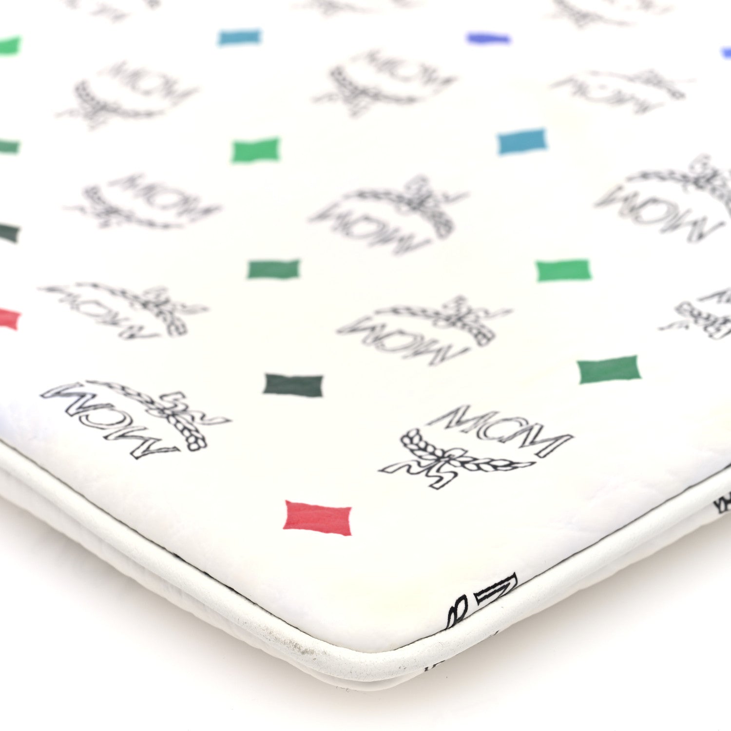 MCM Skyoptic Visetos Crossbody Pouch Spectrum Diamond White 9 of 9