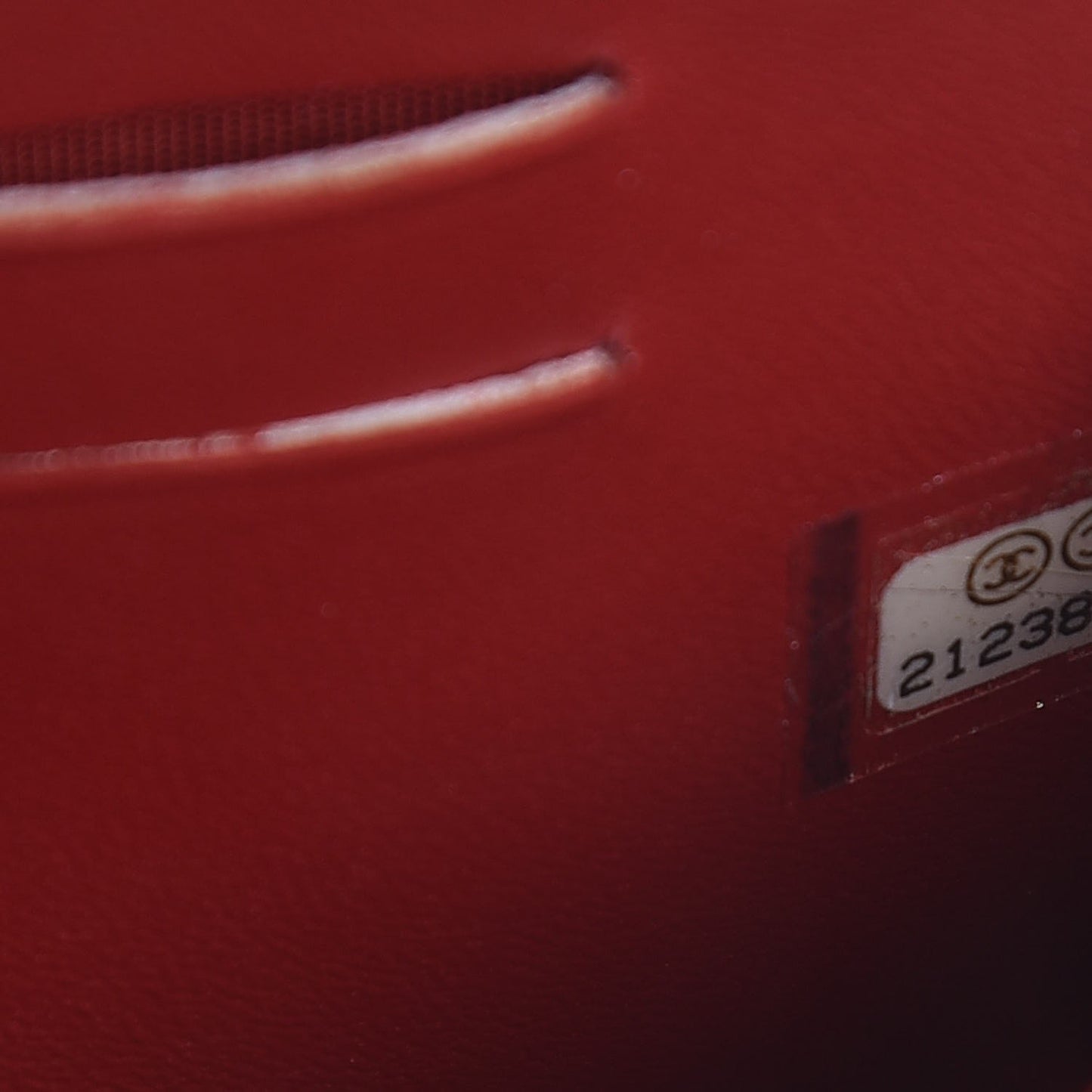 Lambskin Quilted Small Boy Zip Around Wallet Dark Red