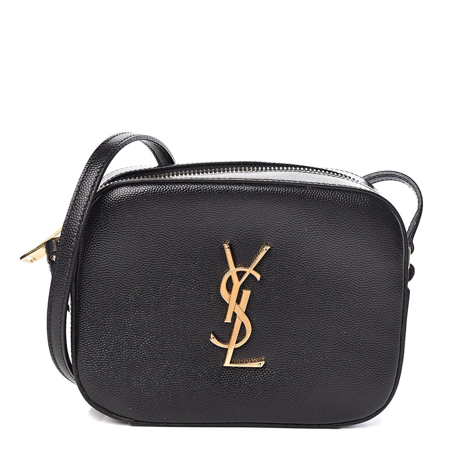 Grain De Poudre Small Classic Monogram Camera Bag Black